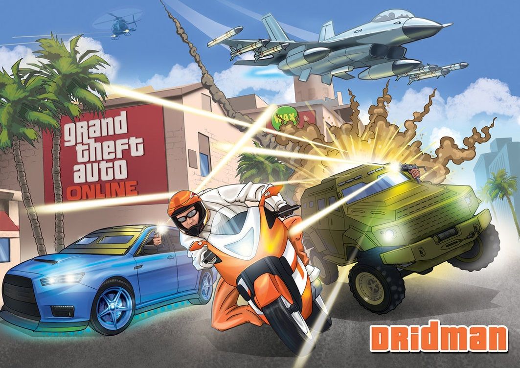 Gta5 Gtaオンライン キャラクターの二次元イラスト 絵 アート Gta5 Gtaオンライン キャラクターの二次元イラスト 絵 アート