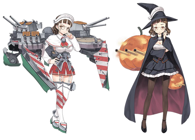 艦これ プレイ日記 イタリア戦艦 Roma ローマ が ハロウィンmode に あの雲の峰の向こうにあるもの