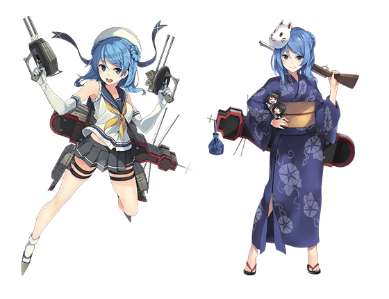 艦これ プレイ日記 駆逐艦 浦風 が 秋限定グラフィック に あの雲の峰の向こうにあるもの