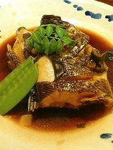黒めばるの煮付け