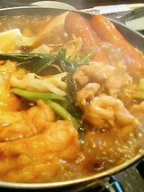 テッパン家喃風南条店 カレー鍋(1人前860円)