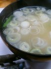 締めのお汁で完食です。