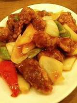 美齢 酢豚(800円)