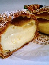 クリームがパンパンです!