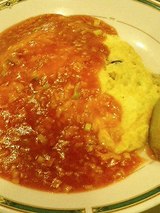 肉の細切りと玉子の炒め