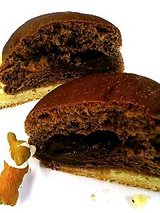 チロルチョコパン(ビスケット)切断!
