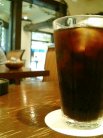 アイスコーヒーを。