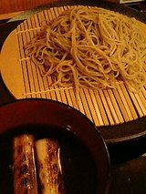 鴨汁そば(1200円)