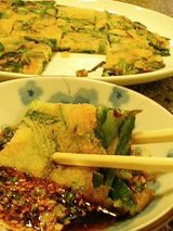 元祖平嬢冷麺屋 ニラチヂミ(500円)