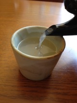 布引庵 ふじ岡 蕎麦湯
