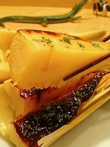 醤油ダレでタケノコ