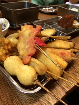 串カツでんがな 串カツ盛合せ (1)
