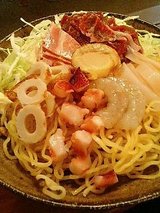 お好み焼道場 八代 富士宮やきそば八代ミックス(1100円)