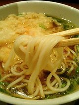 Maneki Dining 天ぷら駅そば(350円)