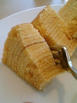 BAUMKUCHEN and TEA ma couleur ふんわりバーム(425円)