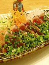 カツオのタタキ