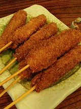 串カツ(1皿3本380円)