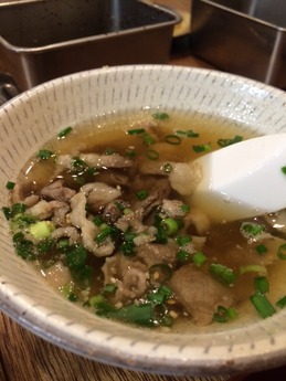 串カツでんがな 肉吸い (1)