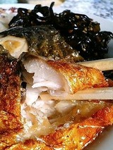 山中食堂 サバの焼魚定食 580円