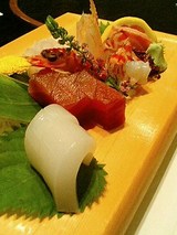 竹善 刺身盛合せ(2100円)
