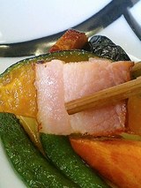 インゴットラウンジ 野菜とベーコンの小鉢