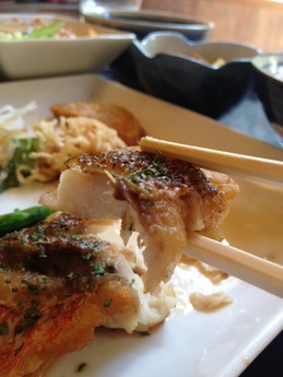 こぬれ 魚のムニエル定食 850円