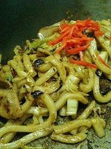 ぐじゃ森下 うどん焼(500円)
