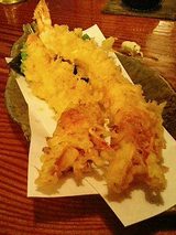天然特大海老天ぷら