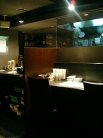 店内カウンター席