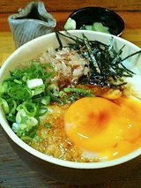 久助うどん 山かけめし(600円)