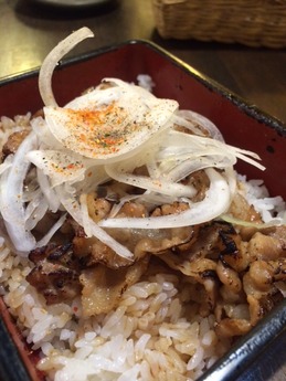 あぐぅ家。豚こがし飯 540円 (1)