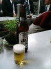 まずはビールで乾杯でしょ!