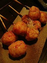 海老つくね串焼き(550円)