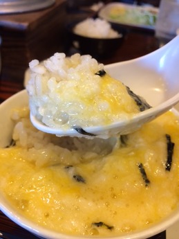 ハニー 麦とろろ釜飯膳 830円 (3)