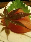 地鶏のササミ造り