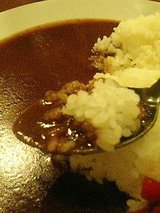 まりお流 ミニカレー(250円)2
