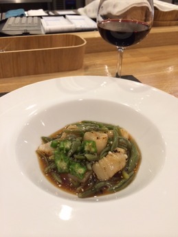 しまだ ホタテのじゅんさい和え 1200円