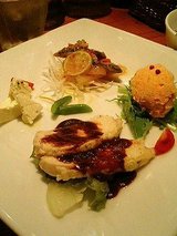 ポコポコぺぺ 前菜の盛り合せ(1100円)