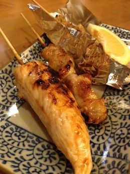 灘 焼鳥おまかせ六種盛合せ 1000円