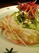 鯛のカルパッチョ