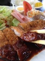 ファイン とんかつ定食 950円