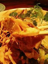 金魚 バンバンジーサラダ(750円)2