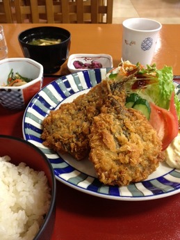 グリル大山 魚定食 700円