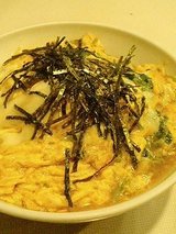 やぶ 玉子丼(500円)