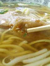 お好み焼き 小嶋 てんかす焼き(210円)