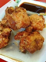 らーめん屋敷 鳥のから揚げ 450円