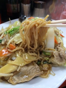 宝津飯店 炒め焼そば 600円 (1)