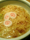 仕上げのラーメン