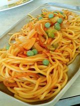 すみれ イタリアンスパゲティとコーヒ(800円)
