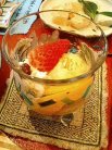 フルーツのアイスクリーム